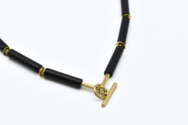 Collier 18 Kt GG Onyx