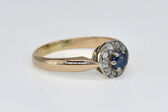 Ring 14 K Sapphire 