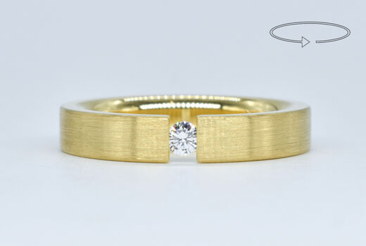 Ring 18 K diamond