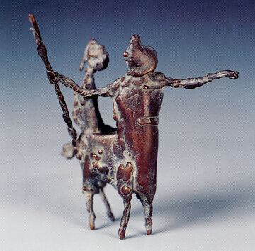 centaur with nymph, 2000