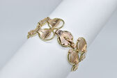 bracelet 14 Kt bicolor