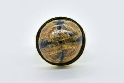 Ring 14 K Chiastolith