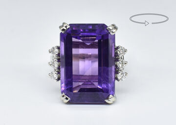 Ring 14 K Amethyst 