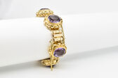bracelet 14 K Amethyst