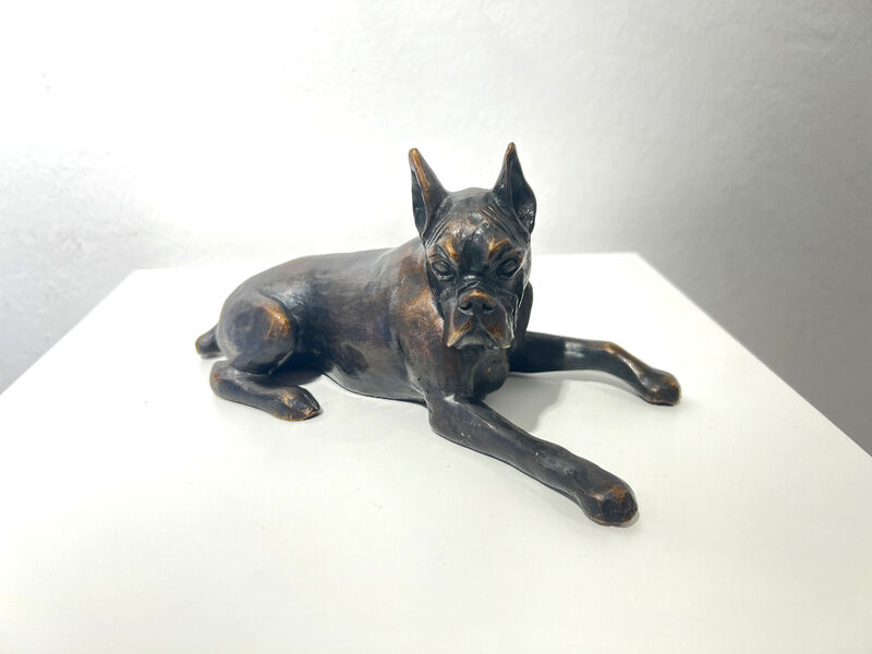 liegender Boxer, 1986