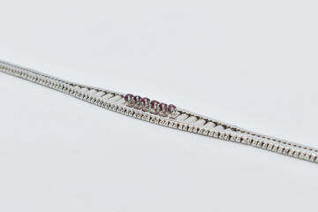 bracelet 18 K rubies