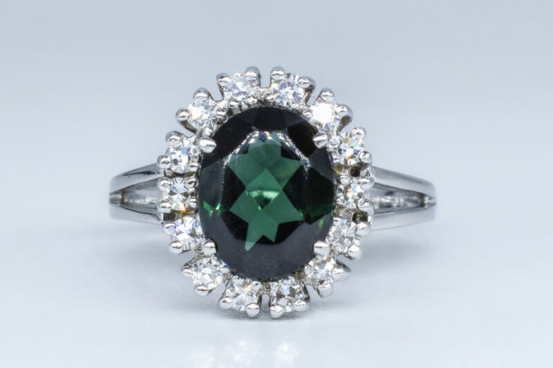 Ring 14 K Tourmaline 