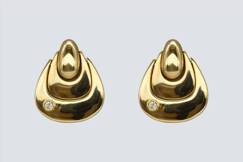 Ohrstecker 18 Kt Brillanten
