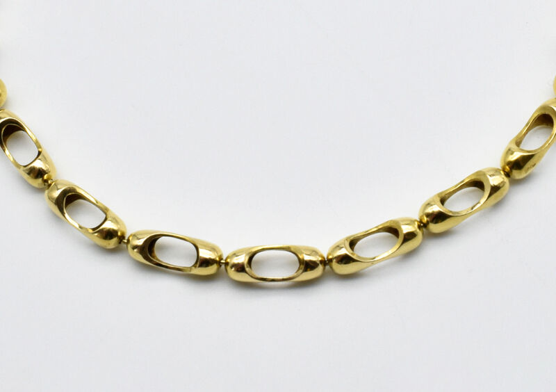 Halskette 18 Kt GG