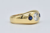 Ring 18 K diamond 
