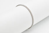 Tennis-Armband 18 Kt WG Brillanten