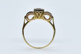 Ring 14 K Sapphire 