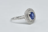Ring 18 K Sapphire 