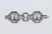 brooch Platinum diamonds