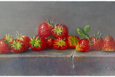 Stillleben mit Erdbeeren