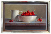 still life with cherries