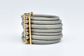 Ring 18 Kt, Titanium 