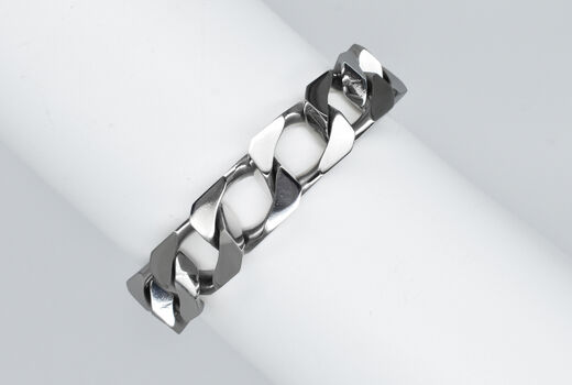 Panzerarmband 14 Kt WG