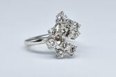 Ring 18 K diamonds