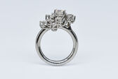 Ring 18 K diamonds