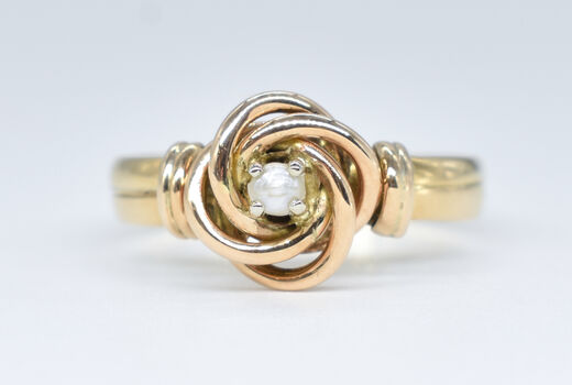 Ring 14 K pearl