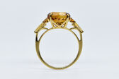 Ring 18 K Citrine