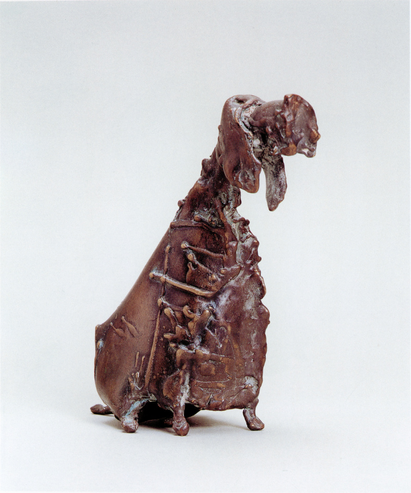 sitting dog, 1996
