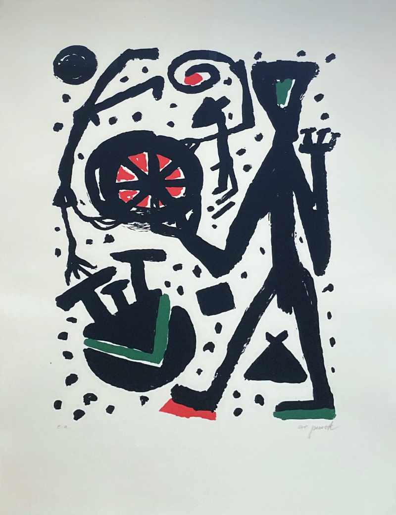 untitled (Mann mit Weltenrad)