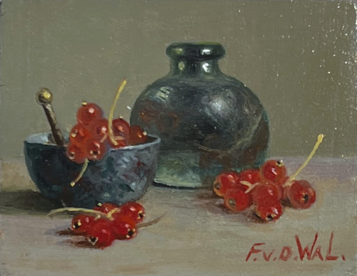 still life with redcurrant